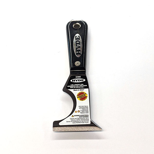 Hyde 6 in 1 Hammerhead Painters Tool